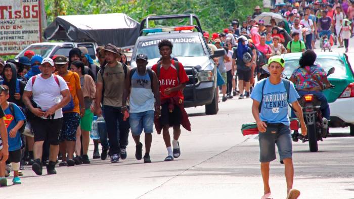 Médicos Sin Fronteras ha prestado asistencia a ocho caravanas compuestas por unas 5.000 persona.