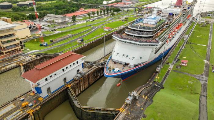 Los trabajos de ampliación del Canal de Panamá terminaron en 2016.