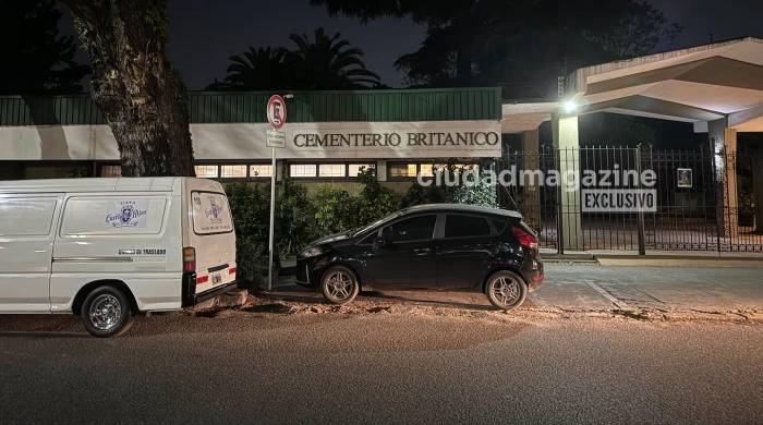 Imagen del cementerio argentino donde permanece el cuerpo del cantante desde su fallecimiento.