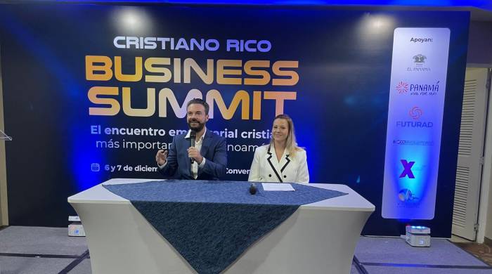 Los organizadores del Cristiano Rico Business Summit 2024.