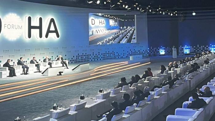 Doha Forum 2024 se realizó en Qatar, bajo el patrocinio de Su Alteza el Jeque Tamim bin Hamad Al Thani, Emir de Qatar.