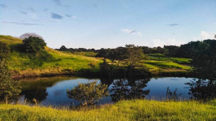 Paisaje natural del parque Santiago Apóstol, Santiago de Veraguas