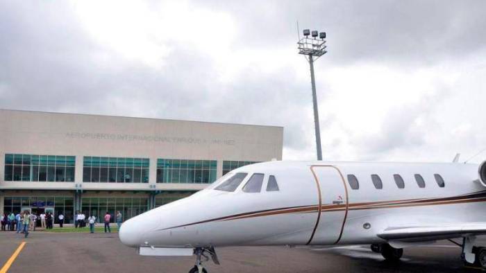 Foto de archivo del aeropuerto Enrique A. Jiménez, en Colón durante su reinaguración en 2013.