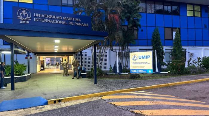 Instalaciones de la Universidad Marítima Internacional de Panamá.