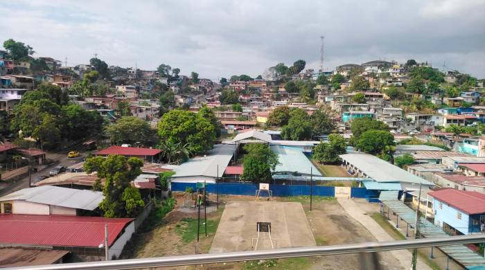 Sector de Paraíso en el distrito de San Miguelito, ciudad de Panamá.