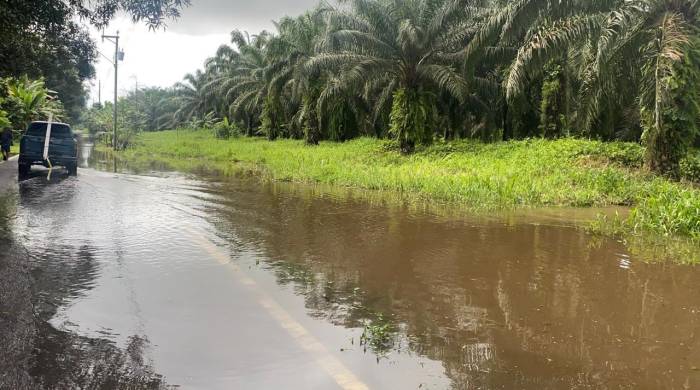 Del 1 al 4 de noviembre se registró la acumulación de 850 milímetros de lluvia, superior a los acumulados con el huracán Eta.