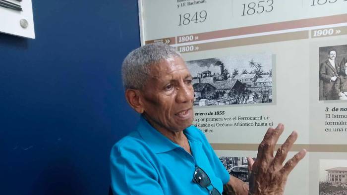 Héctor Ávila, líder comunitario del barrio El Chorrillo.