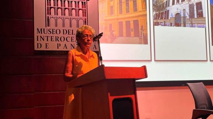 Las diferentes presentaciones y mesas redondas se dieron en el auditorio del Museo del Canal Interoceánico.