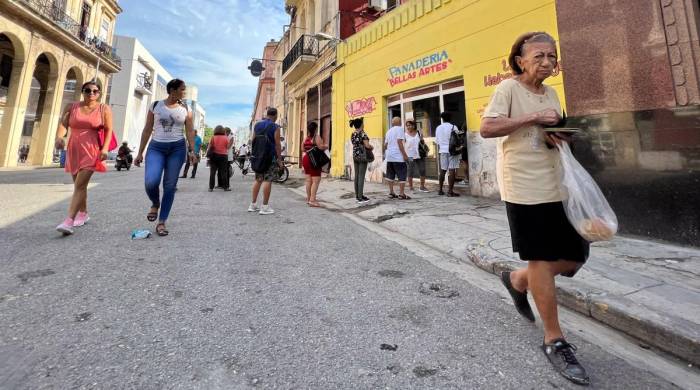 Panadería en La Habana, Cuba