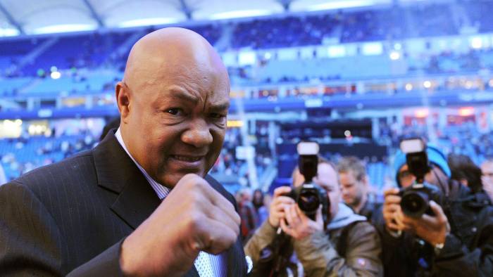 El exboxeador estadounidense George Foreman.