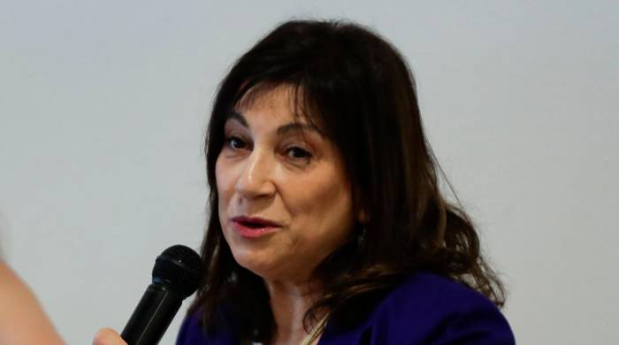 Blanca Rodríguez, conductora del informativo central de ‘Canal 10’ de Uruguay.