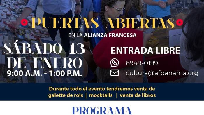 La Alianza Francesa invita a disfrutar de las diferentes actividades.