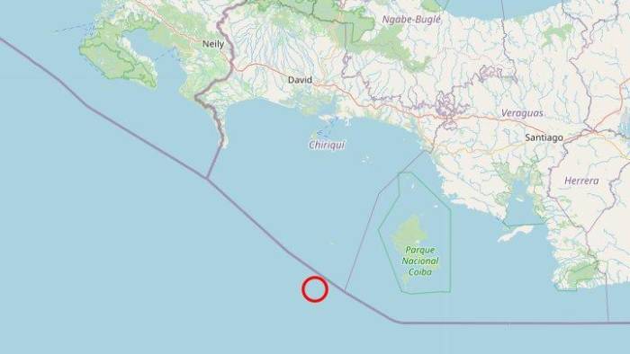 El sismo se produjo a las 9:50 a.m. y tuvo una profundidad de 10 kilómetros.