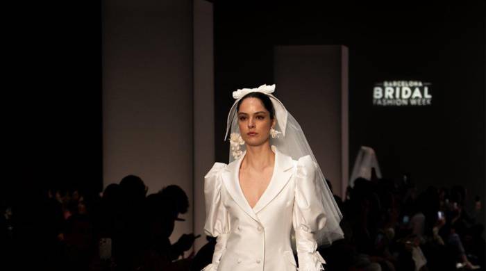Vestido Melisa de la colección ‘Corsette’, diseñado por Alicia Rueda.
