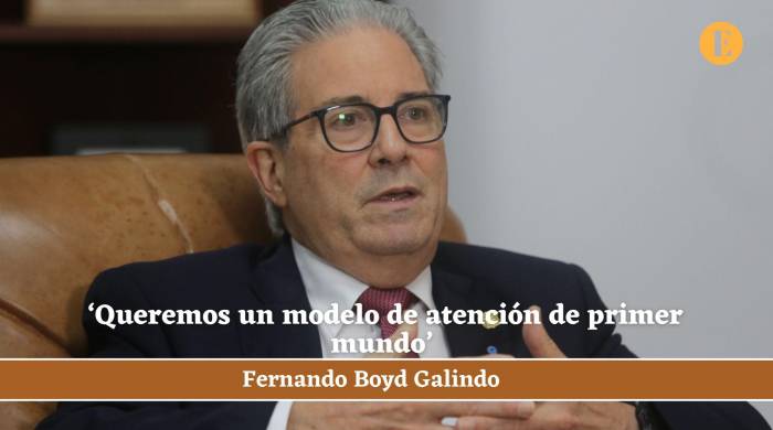 Boyd Galindo: ‘Queremos un modelo de atención de primer mundo’