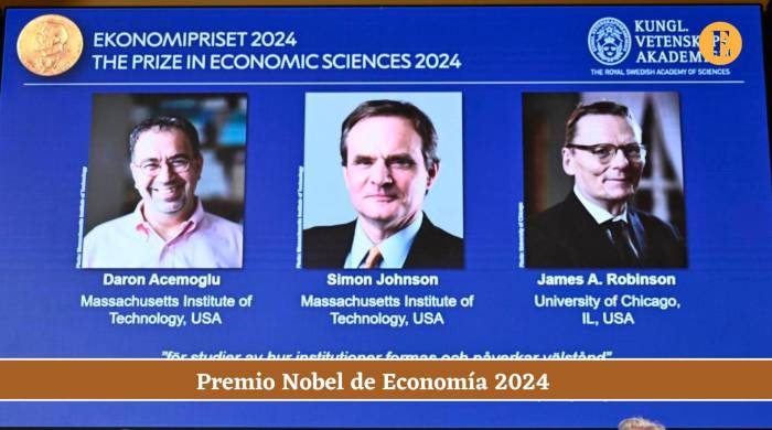 Daron Acemoglu, Simon Johnson y James Robinson, Premio Nobel de Economía 2024