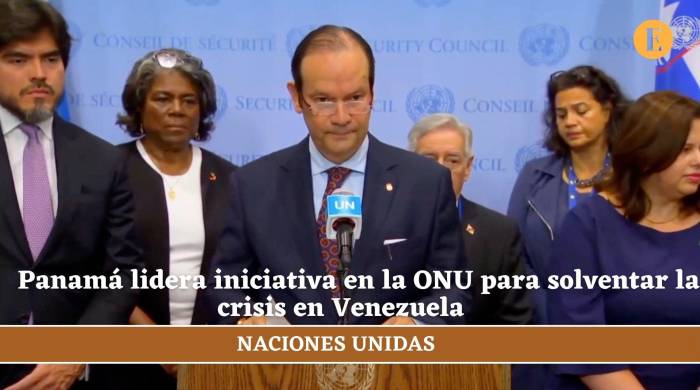 Panamá lidera iniciativa en la ONU para solventar la crisis en Venezuela