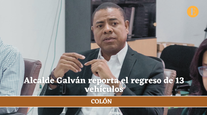 Alcalde Galván reporta el regreso de 13 vehículos