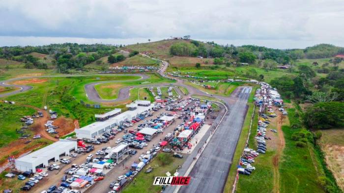 Vista del Circuito Internacional de Panamá, ubicado en el corregimiento Mendoza, en La Chorrera.