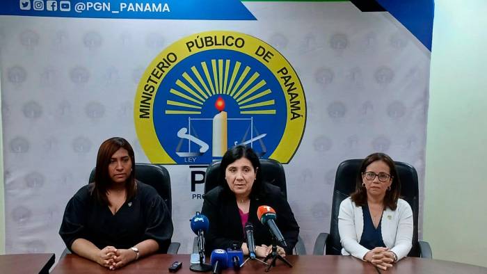 Las fiscales Anticorrupción Thalia Palacios, Ruth Morcillo y Jenisbeth Malek, explicaron la diligencia pendiente y aseguraron que el Ministerio Público ha salido airoso ante los argumentos de la defensa.