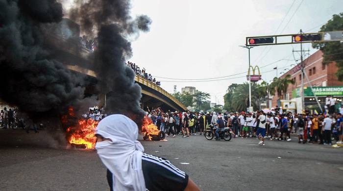 Miles de opositores salieron a las calles de Venezuela para reivindicar el triunfo de su candidato Edmundo González Urrutia.