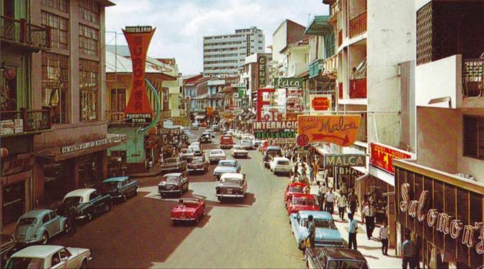 En la avenida Central se apostaban hoteles y tiendas internacionales.