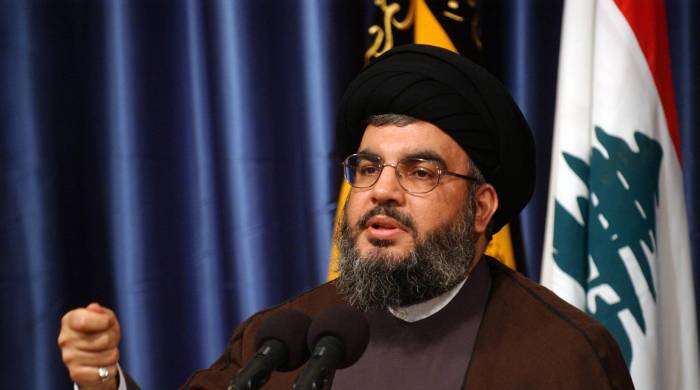 Hassan Nasrallah, secretario General de Hezbolá desde el 16 de febrero de 1992.