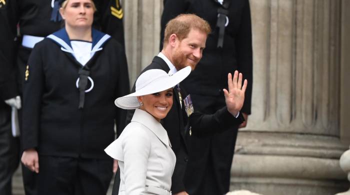 Meghan Markle y el príncipe Enrique.