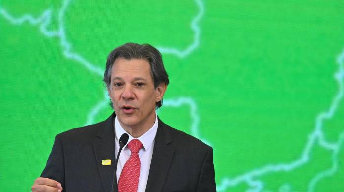 El ministro de Hacienda de Brasil, Fernando Haddad.