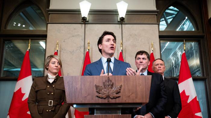 El primer ministro de Canadá, Justin Trudeau.