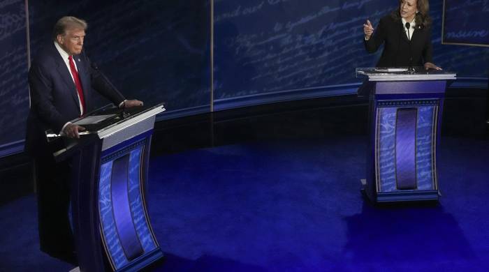 Un total de 57.5 millones de personas vio el debate presidencial entre Trump y Harris.