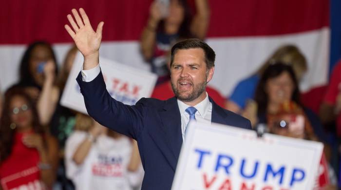 El candidato republicano a vicepresidente estadounidense, JD Vance.