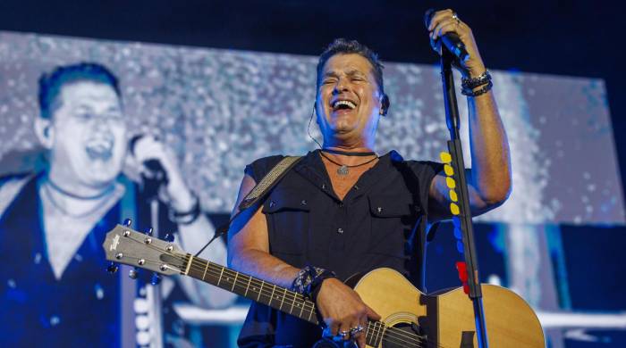 Fotografía de archivo en donde se ve al cantante colombiano Carlos Vives.