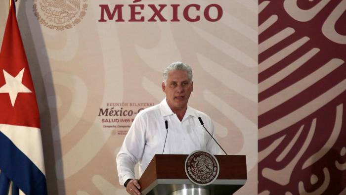 Foto de archivo del presidente de Cuba, Miguel Díaz-Canel.