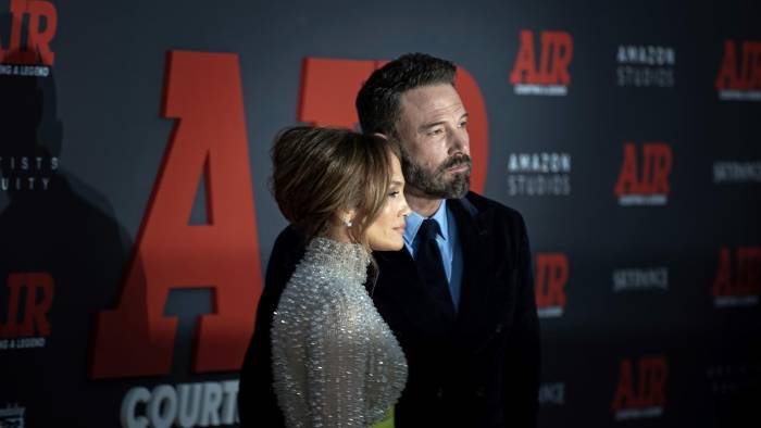 Imagen de archivo de Jennifer López y Ben Affleck.