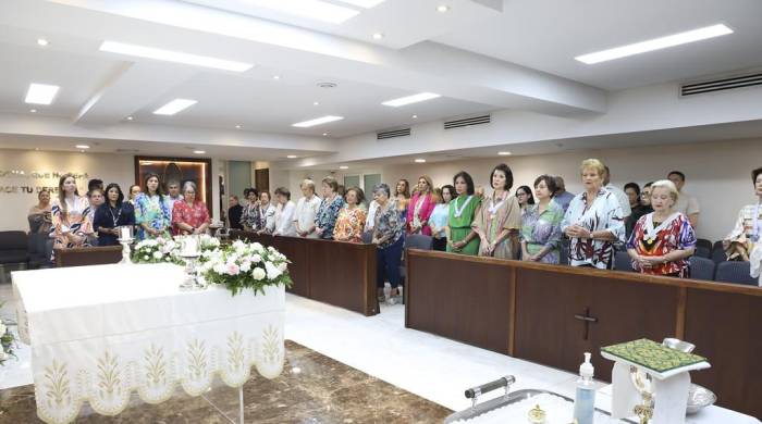 Eucaristía para conmemorar el 75 aniversario de la Asociación de Damas Guadalupanas.