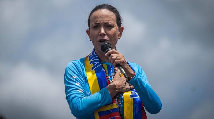 La líder opositora venezolana María Corina Machado en una fotografía de archivo.