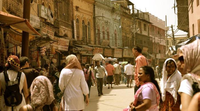 Calles en la India