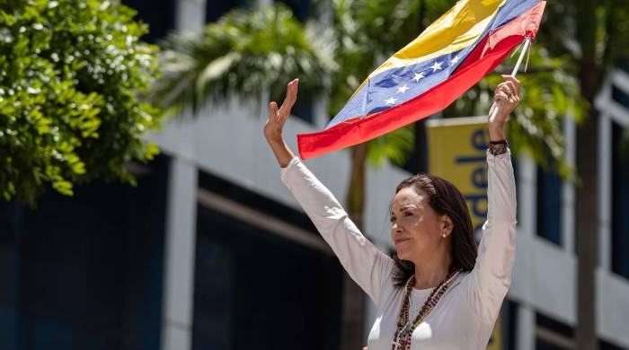 La líder opositora María Corina Machado alertó de una “ola de terror” en Venezuela.