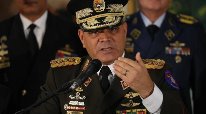 Fotografía de archivo del ministro de Defensa de Venezuela, Vladimir Padrino López.