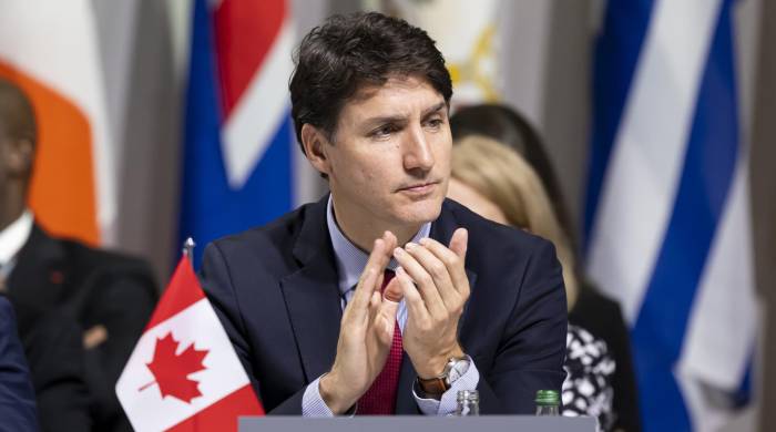 Fotografía de archivo en donde aparece el primer ministro de Canadá, Justin Trudeau.