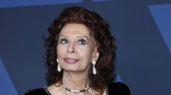 La actriz italiana Sophia Loren en 2019.