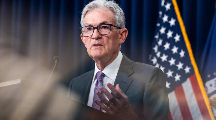 El presidente de la Reserva Federal de Estados Unidos, Jerome Powell.