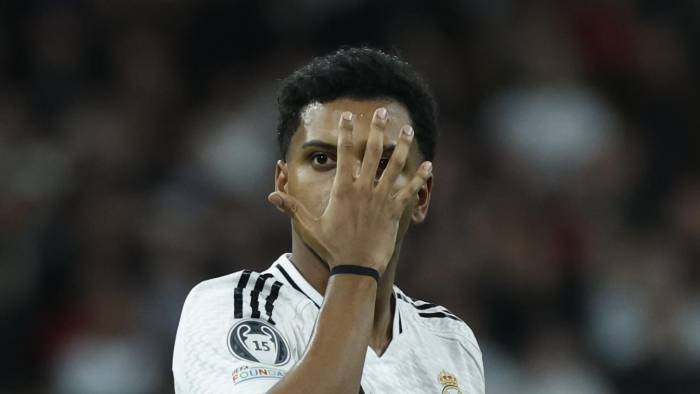 El delantero brasileño del Real Madrid Rodrygo Goes.