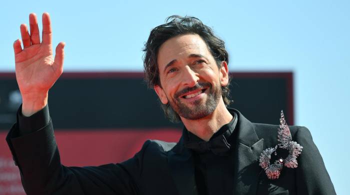 El actor estadounidense Adrien Brody llega al estreno de 'The Brutalist' durante el 81 ° Festival de Cine de Venecia, en Venecia, Italia, el 1 de septiembre de 2024.