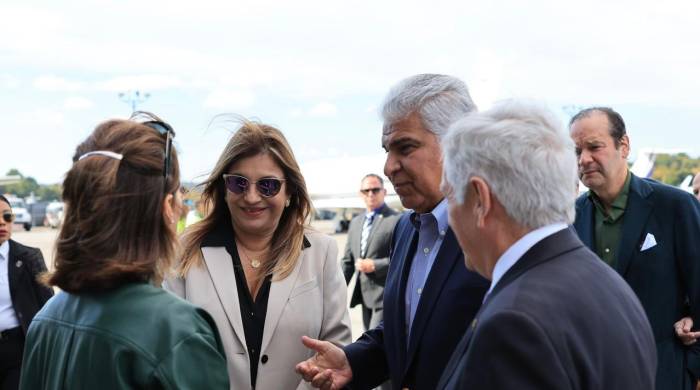 El presidente José Raúl Mulino fue recibido por el embajador de Panamá en la ONU, Eloy Alfaro de Alba.