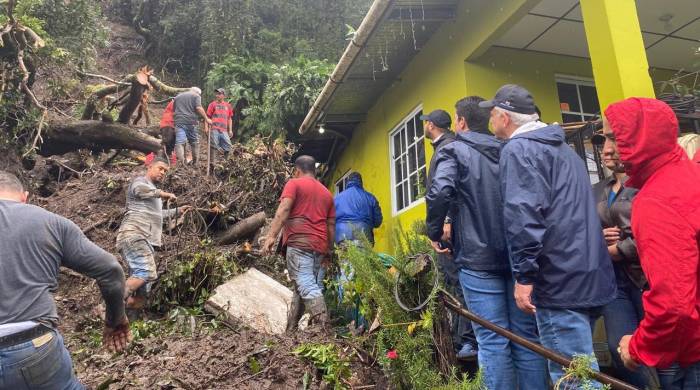 Hasta 18 familias han perdido sus hogares por las inclemencias del clima en Chiriquí.