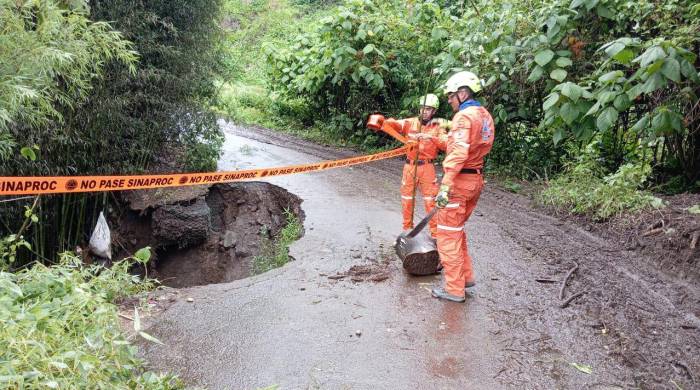 Se estiman entre 25 y 30 los daños en la red vial del país.