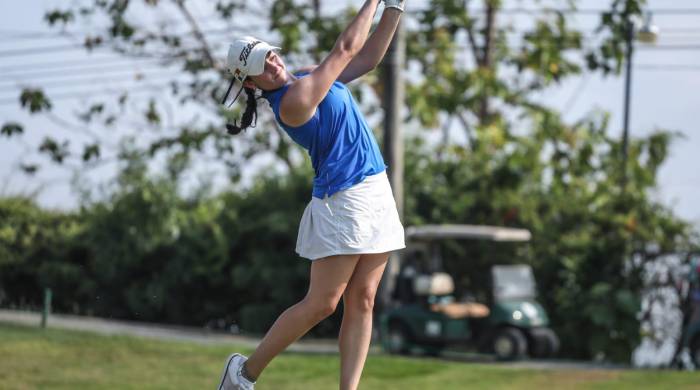 La golfista Alessandra Arango.