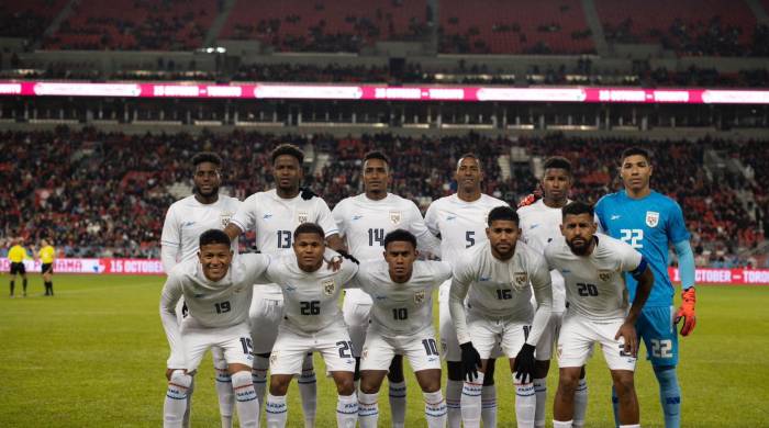 Once titular de Panamá que enfrentó a Canadá en el pasado parón de selecciones.